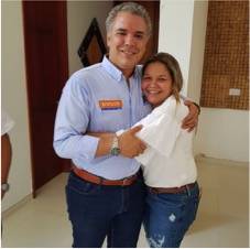 Iván Duque y Cayita