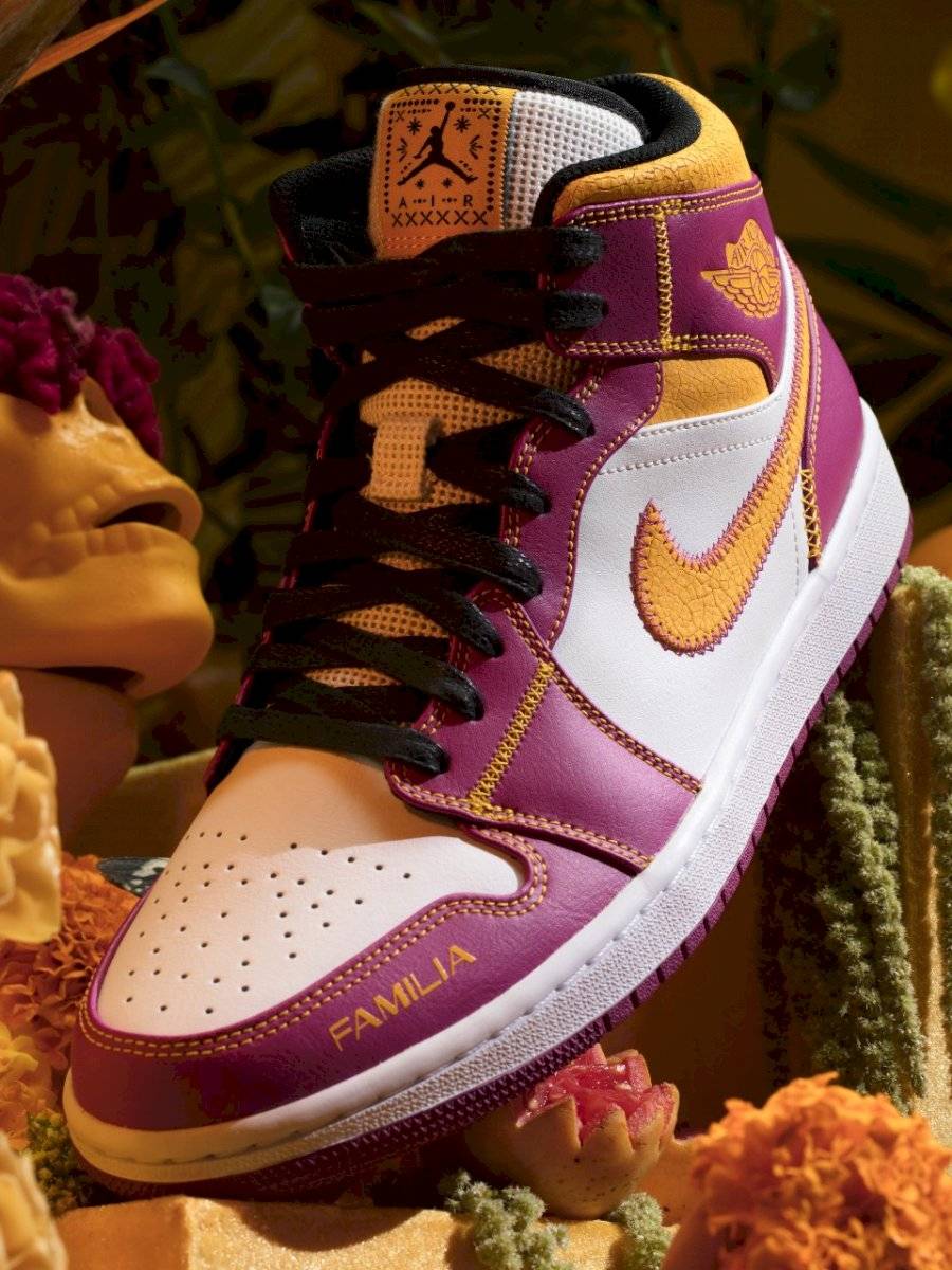 Así de espectaculares son los tenis de Michael Jordan para el Día de Muertos
