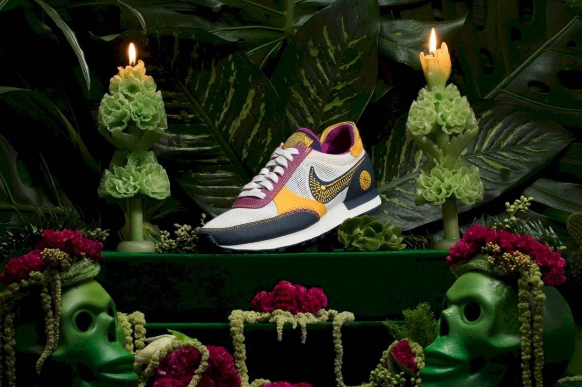 Así de espectaculares son los tenis de Michael Jordan para el Día de Muertos