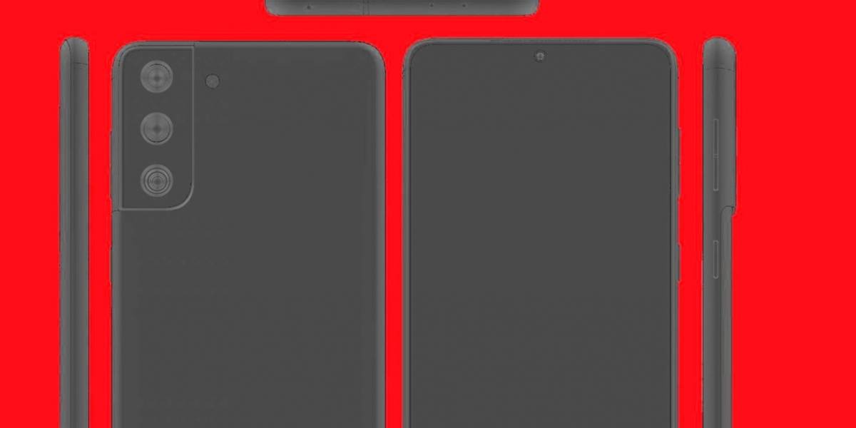 Samsung Galaxy S21 se muestra en nuevos renders que confirman su peculiar diseño