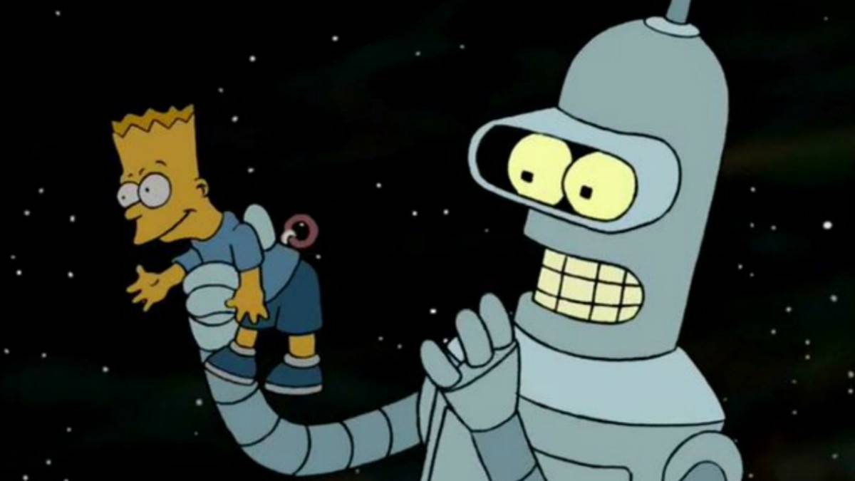 Los Simpson Bart playera azul Los Simpson Bart playera azul