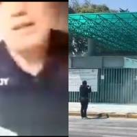 Video: Alumnos denuncia a profesor que golpeó a mujer antes de clase en línea