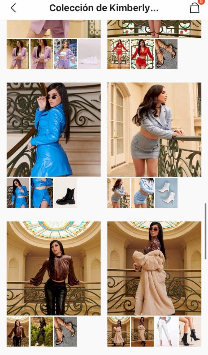 línea de ropa de Kimberly Loaiza Shein