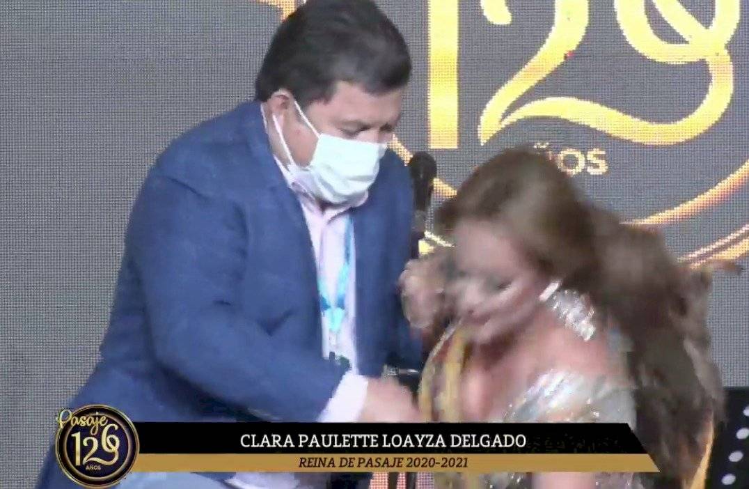 Reina de belleza de Pasaje, en El Oro