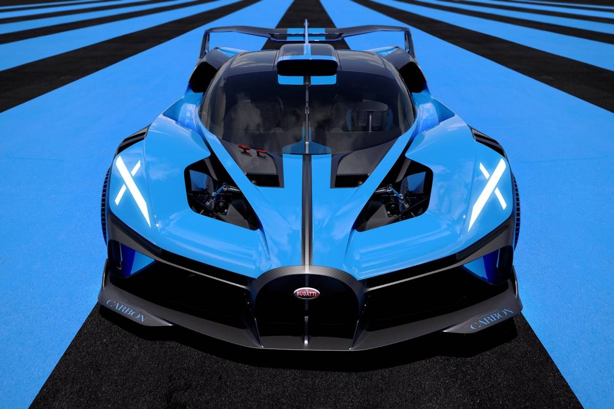 Bugatti bolide скорость