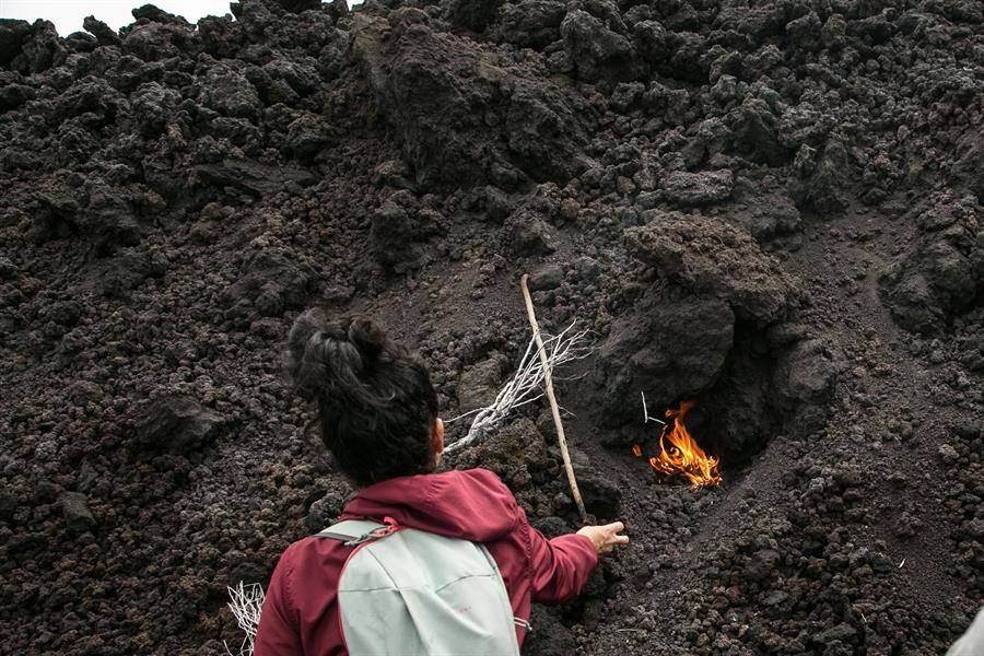 Las comunidades del volcán Pacaya en Guatemala ansían el retorno del turismo