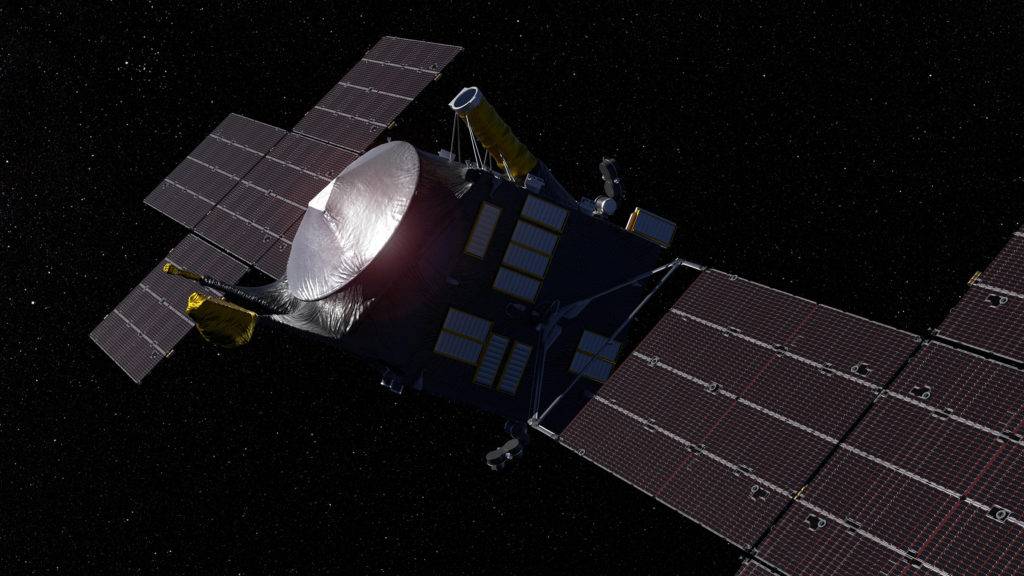 Nave espacial para la misión de exploración del asteroide Psyche. Nave espacial para la misión de exploración del asteroide Psyche.