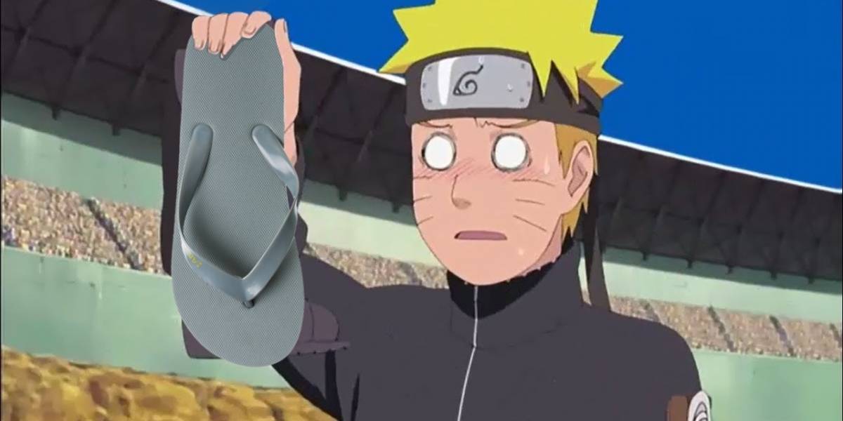 Naruto: abuela hace un tutorial para dar "chanclazos" al estilo del Séptimo Hokage