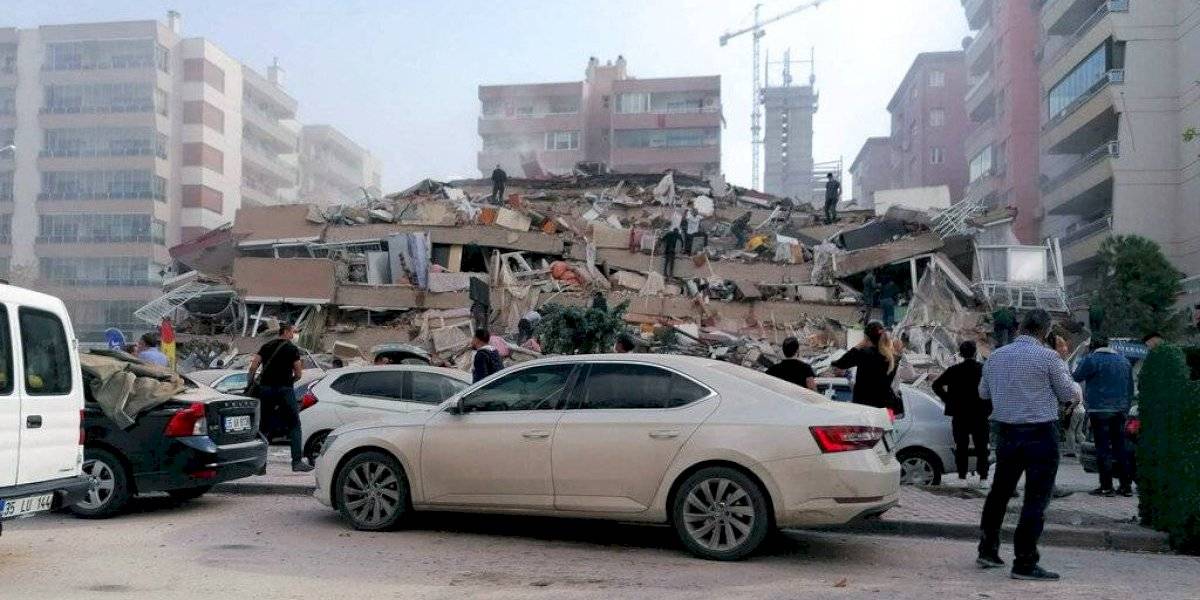 AHORA: terremoto de 7,0 remece a Grecia y Turquía: hay edificios caídos