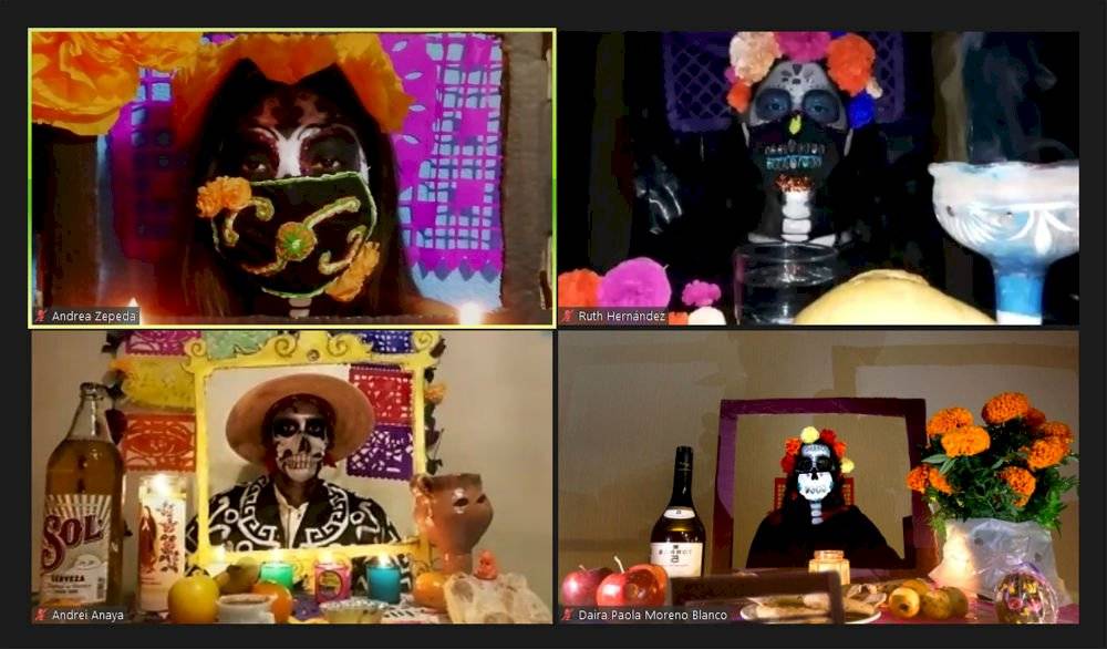 Megaofrenda en la UNAM