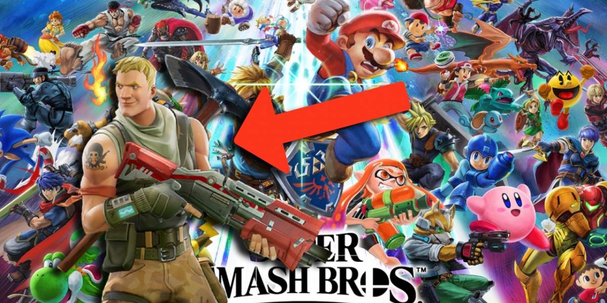 Fortnite: podría llegar algún tipo de contenido a Super Smash Bros Ultimate