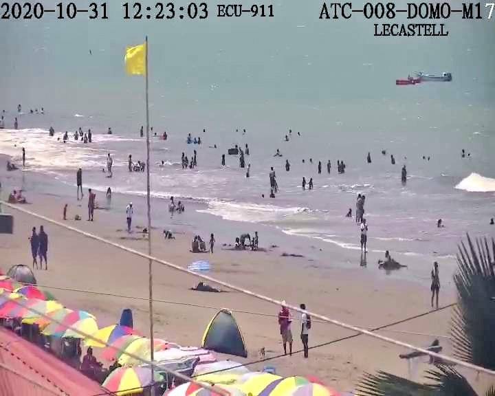 Situación de las playas en Ecuador