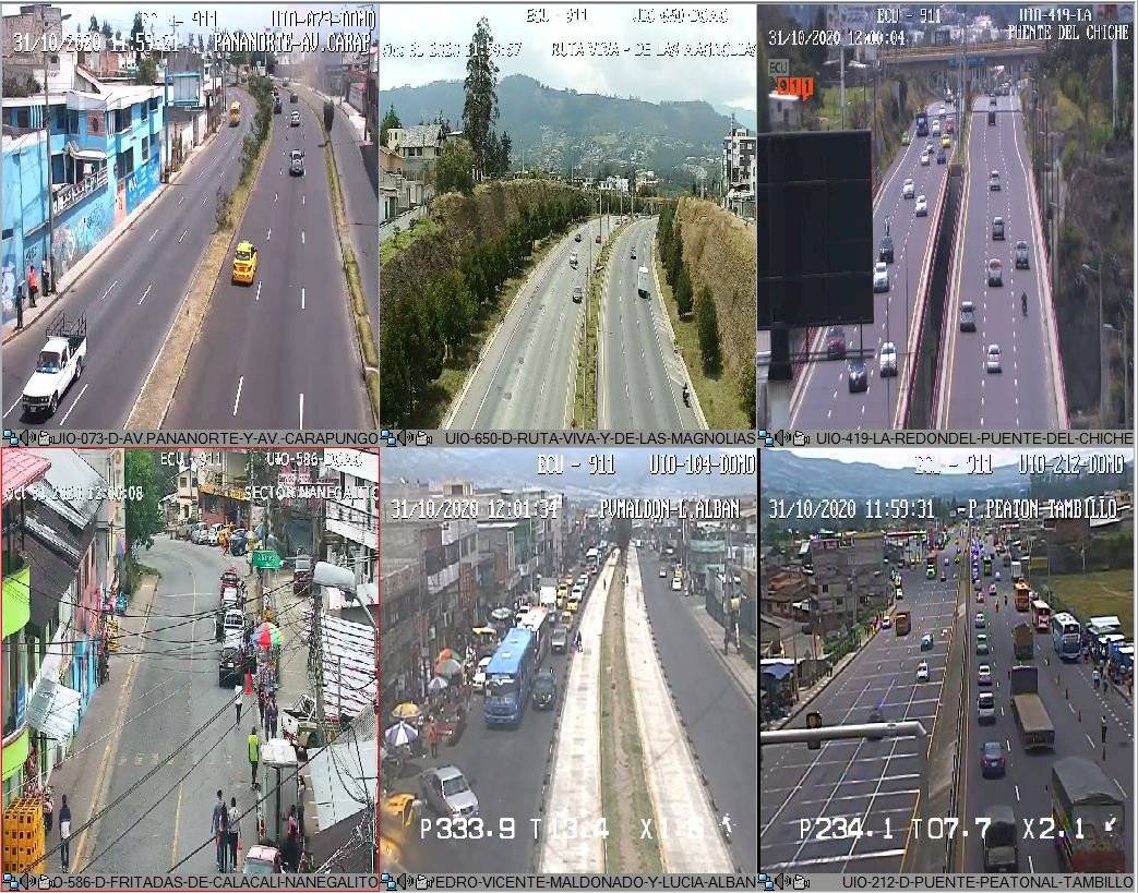 Situación de las vías durante el feriado