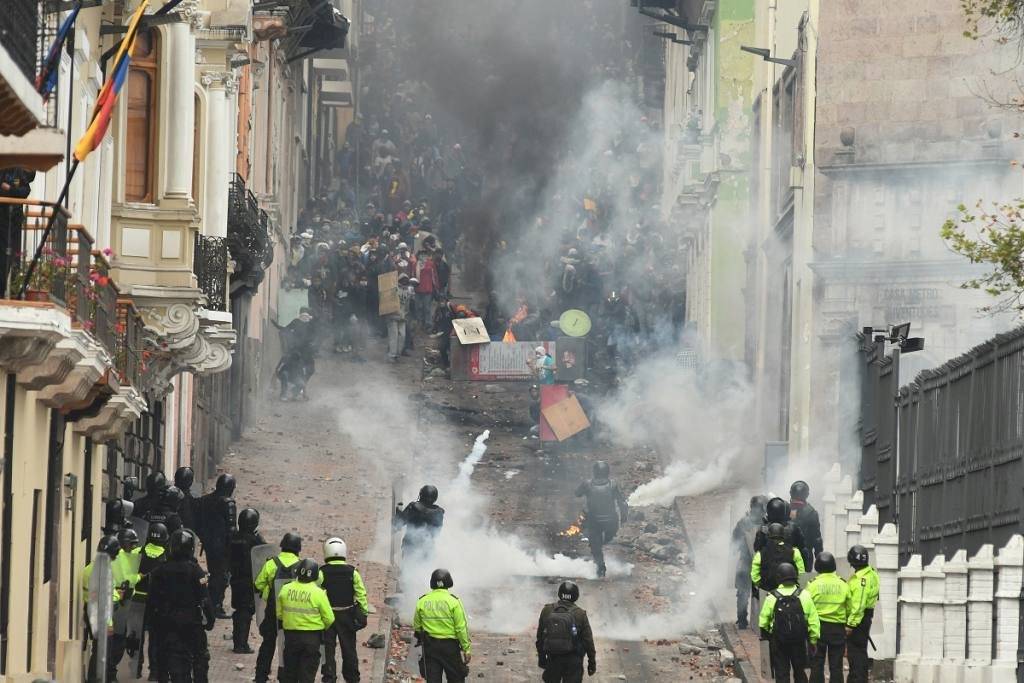 Manifestaciones en Ecuador, octubre 2019