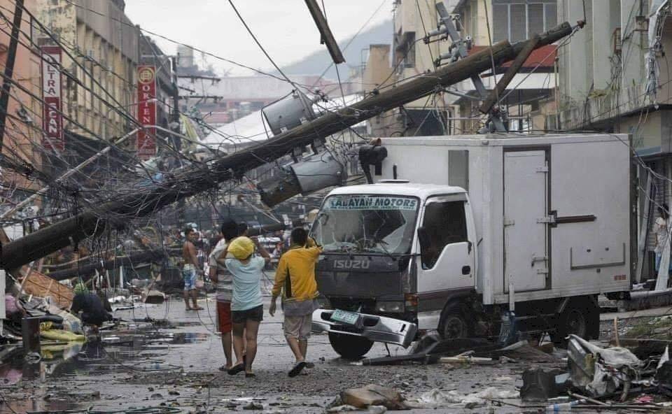 Tifón Goni en Filipinas