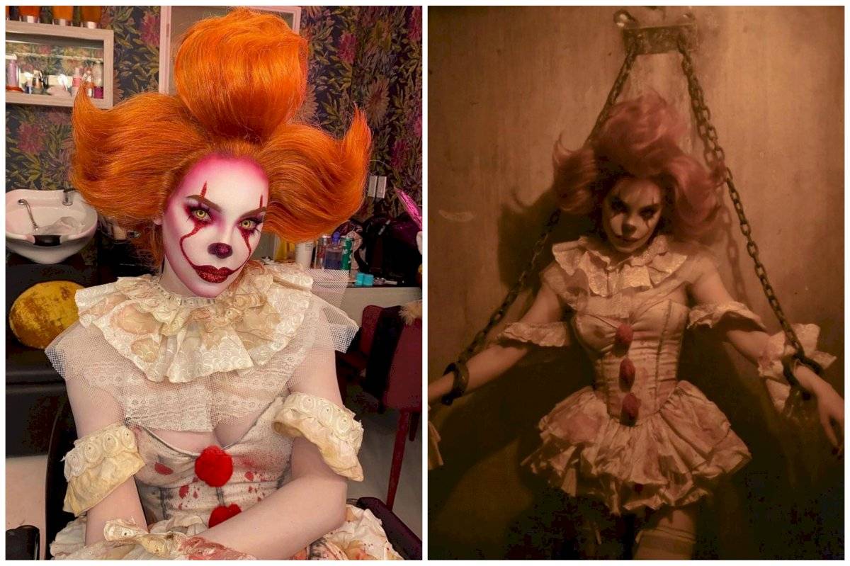 Cuando muchos creían que “Nodeli” había pasado a la historia, Christian Nodal y Belinda reaparecen disfrazados del siniestro payaso “Pennywise”.