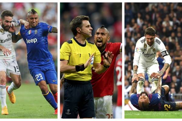 Arturo Vidal, el "hater" del Real Madrid que le hace goles con todas las camisetas