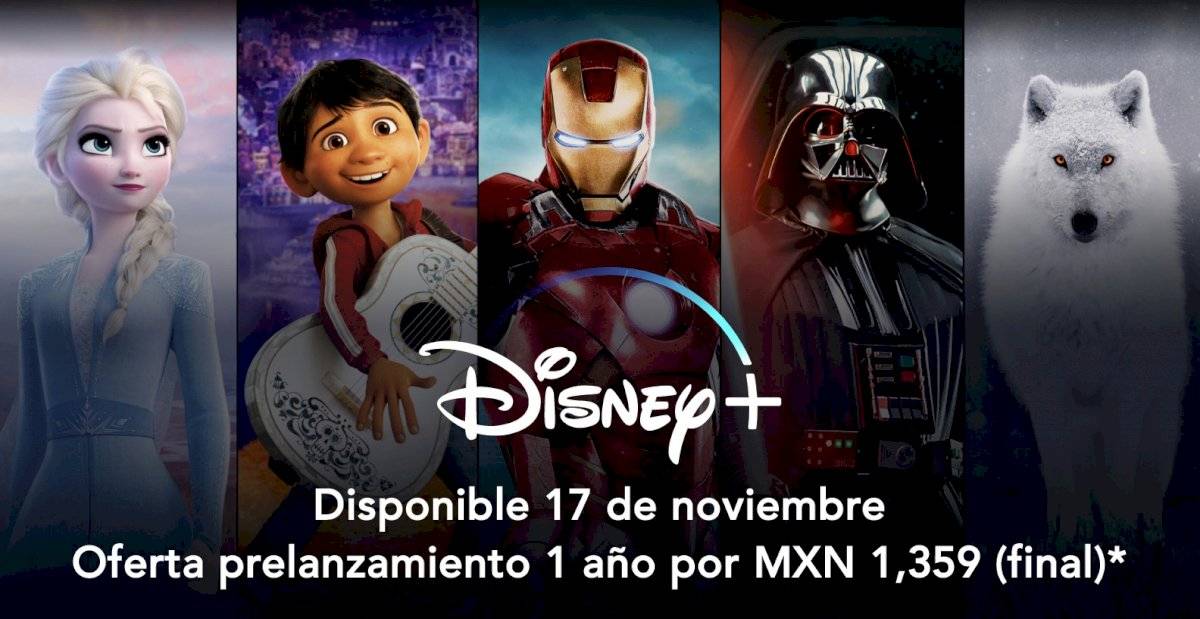 Disney+ presenta su preventa y sorpresas ante su llegada a México