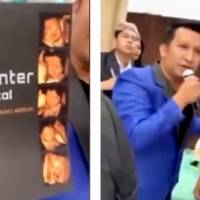 ¡Los cacharon! Esposo expone infidelidad de su pareja durante su baby shower