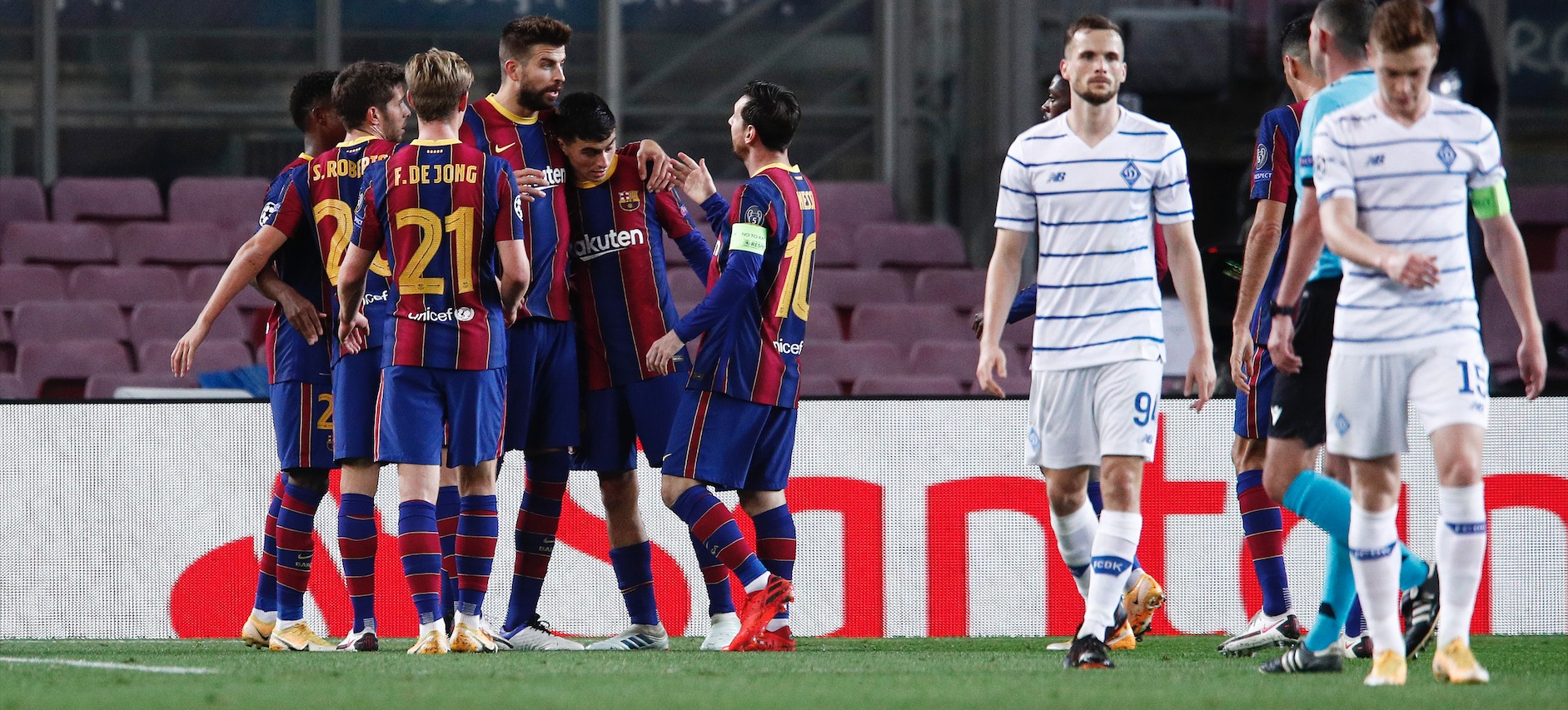 Barcelona contra Dinamo de Kiev Barcelona contra Dinamo de Kiev