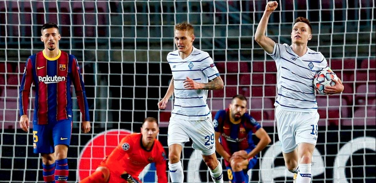 Barcelona contra Dinamo de Kiev