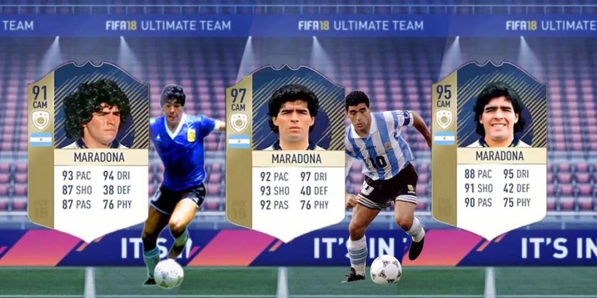 Maradona y los videojuegos, una historia de amor y odio