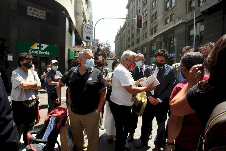 Briones fue increpado / Foto: AgenciaUNO