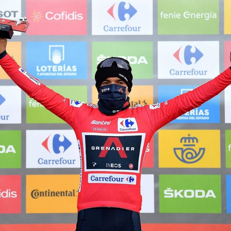Richard Carapaz, premios en la Vuelta a España