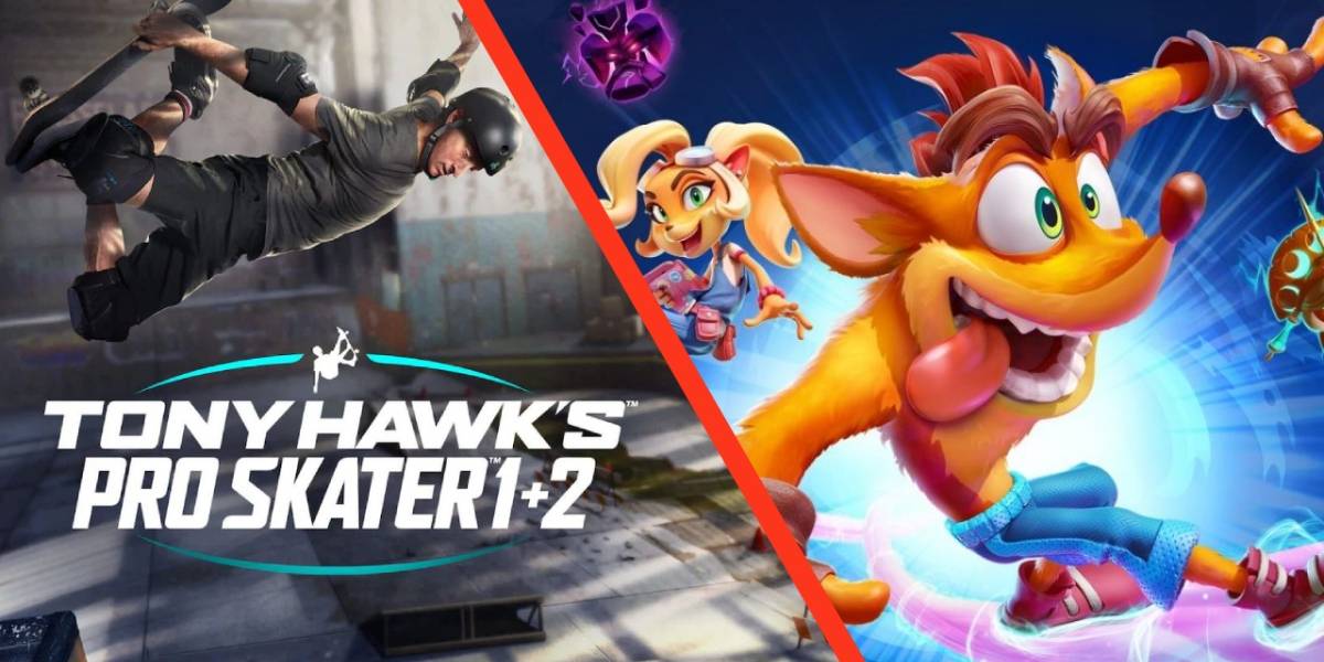 Crash Bandicoot y Tony Hawk unen fuerzas el día de hoy en evento especial