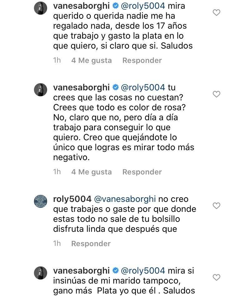 Instagram Vanessa Borghi