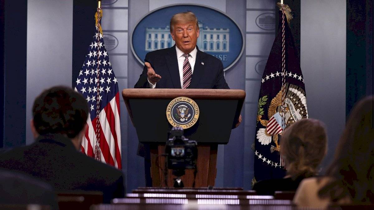 Mensaje de Donald Trump celebrando