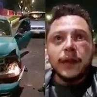 Sujetos golpean y asaltan a un ciudadano al sur de la Ciudad de México