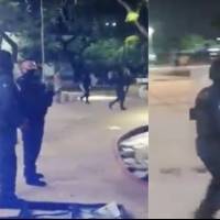 Policías de Cancún dispersan a disparos manifestación feminista