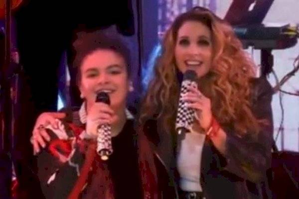 Hija de Lucero y Mijares deslumbra con participación en concierto