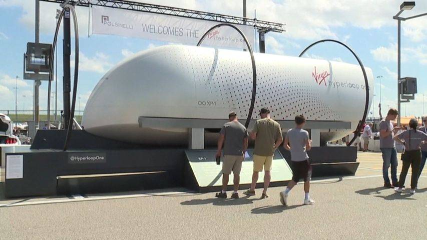  Cápsula de alta velocidad de Virgin. 