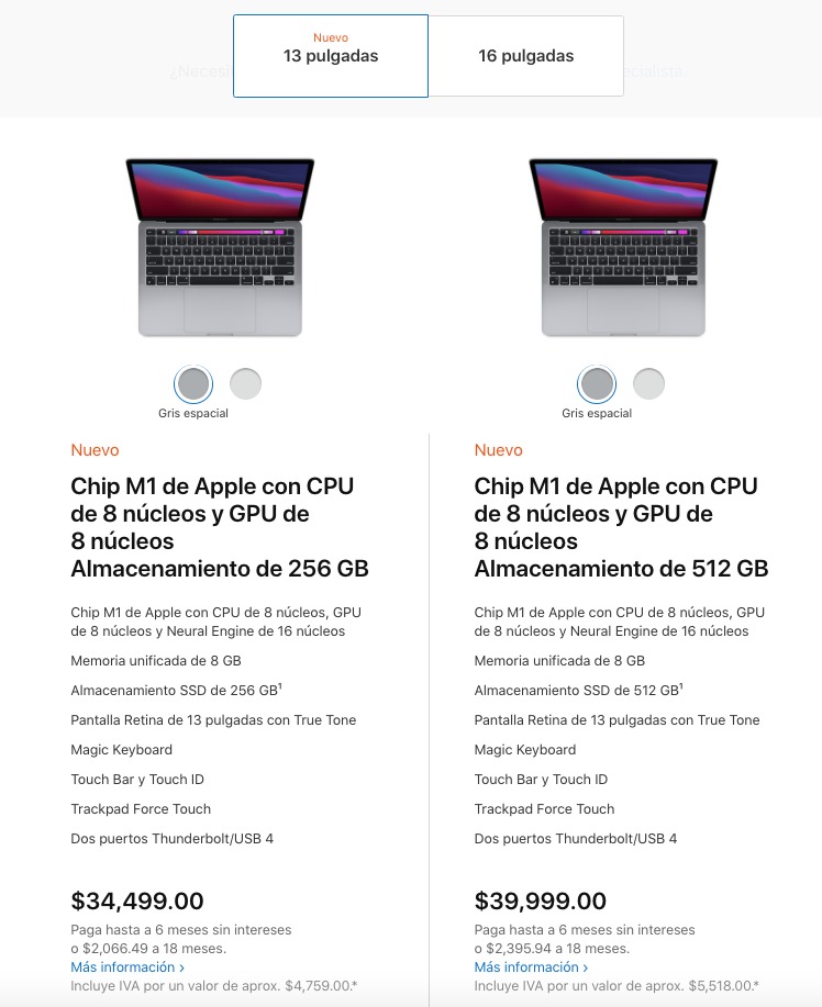 Apple MacBook precios México Apple MacBook precios México