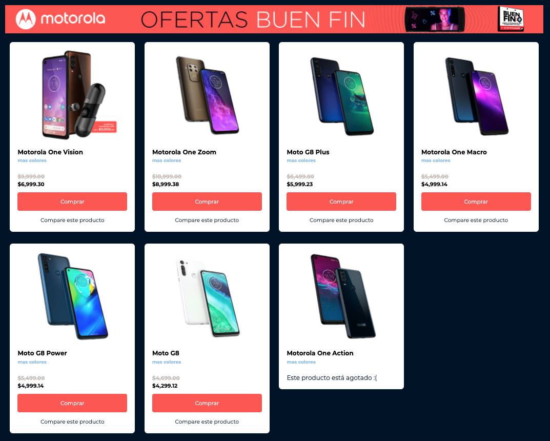 Motorola Buen Fin 2020 Motorola Buen Fin 2020