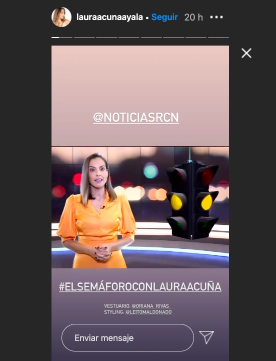 Captura de pantalla Instagram