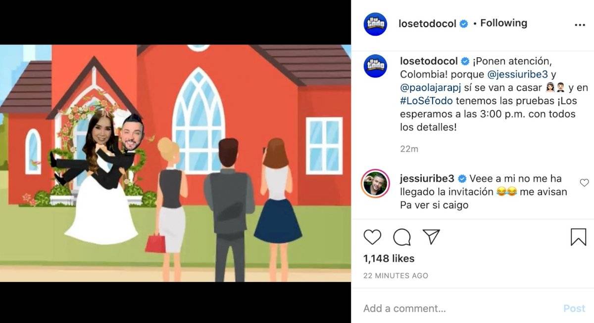 Jessi Uribe hizo quedar mal a un medio