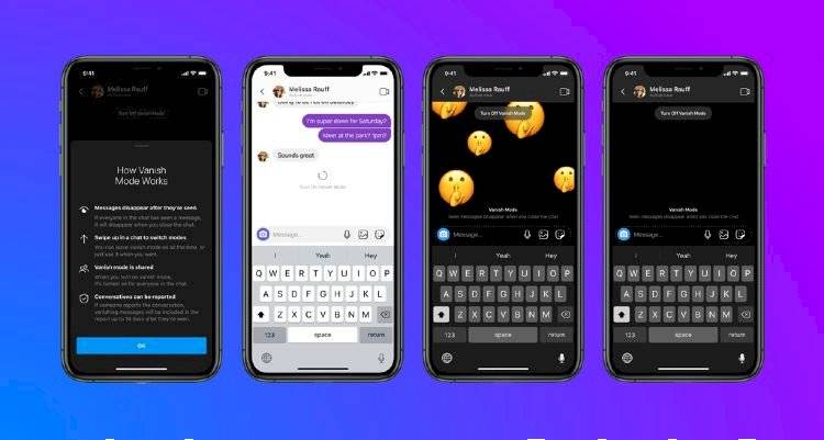 Instagram Messenger Vanish Mode