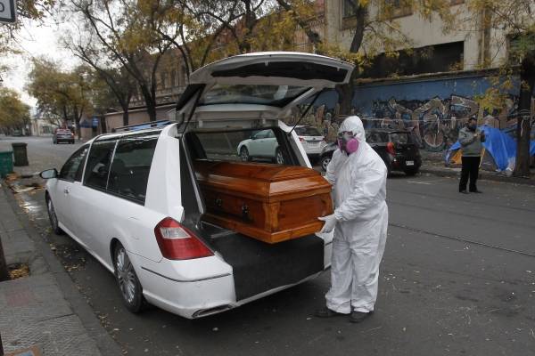 Chile alcanza las 19.782 muertes por covid-19, entre confirmadas y sospechosas