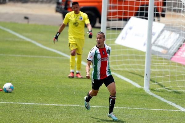 Palestino le da un cachetazo de realidad a Colo Colo en el estreno de José Luis Sierra como DT