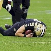 Drew Brees sufre múltiples fracturas y un pulmón colapsado