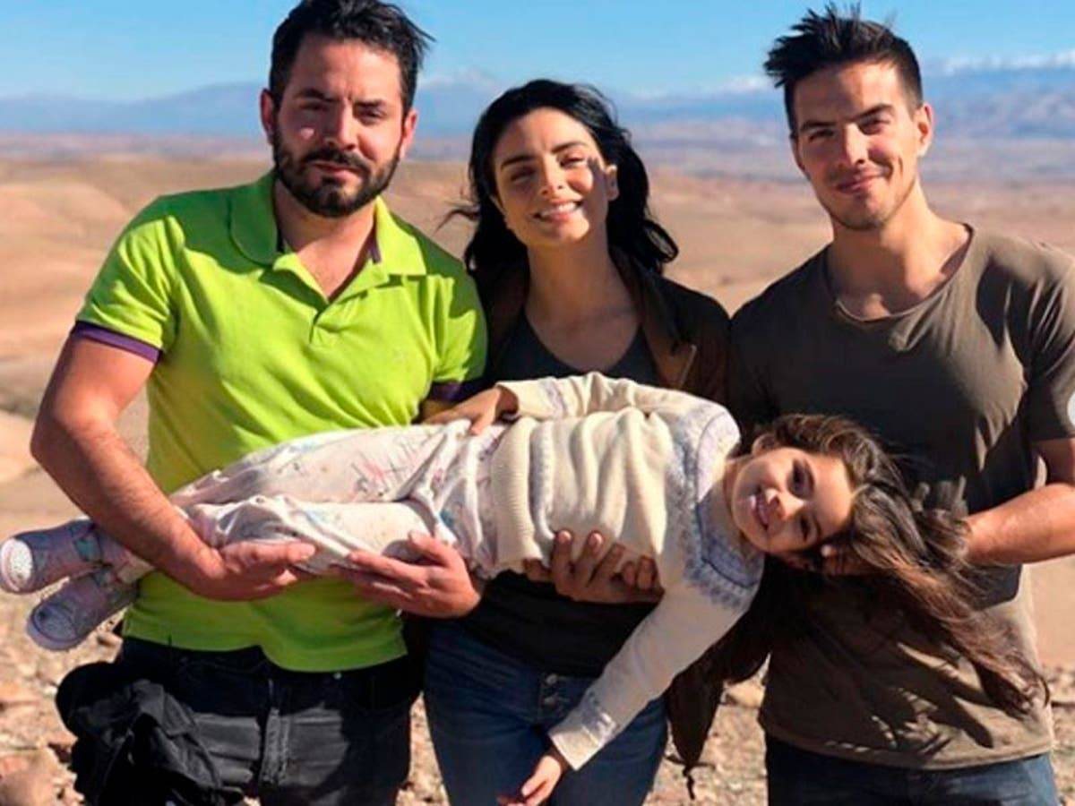 La única que lleva el apellido Derbez es la pequeña Aitana porque las leyes estadounidenses así lo permitireron. Eugenio Derbez