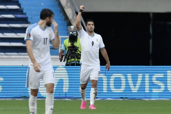 Luis Suárez dio positivo por covid y se perderá el partido de Uruguay con Brasil