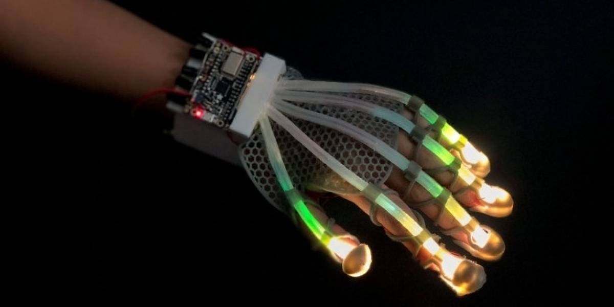 La Universidad de Cornell creó unos sensores extensible que le da a la realidad virtual y a los robots un 'toque humano'
