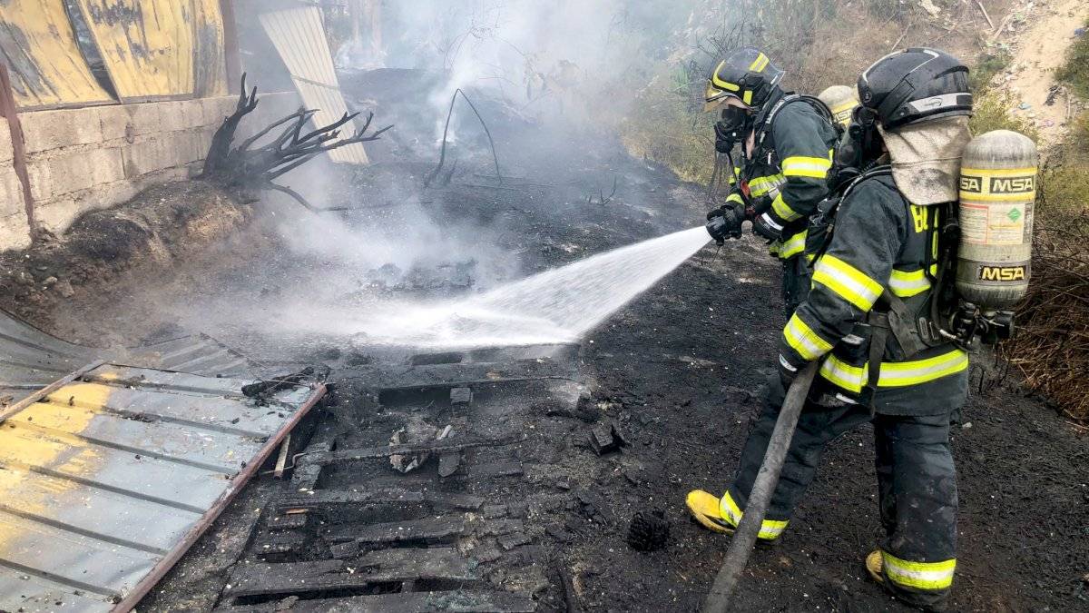 incendio en fábrica en Quito