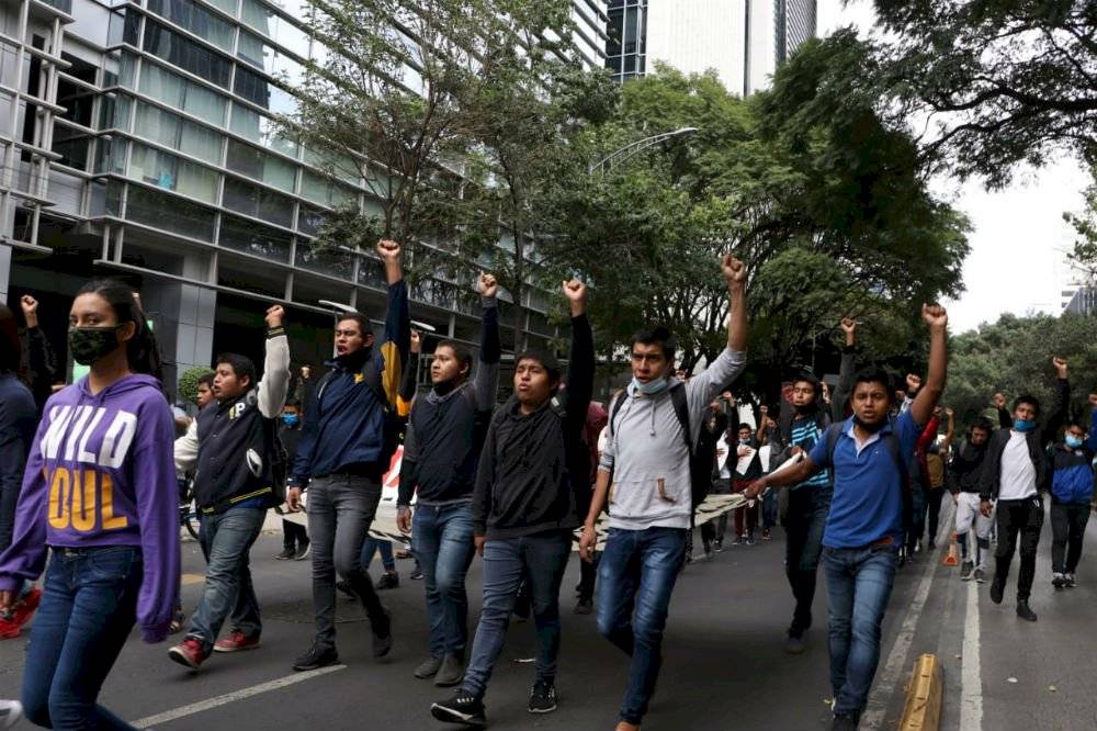 Marcha de normalistas
