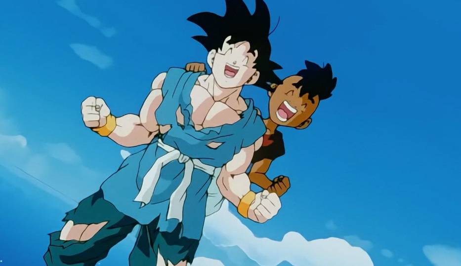 Goku y Uub