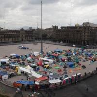 Se va Frena, pero otro plantón llegaría al Zócalo de la CDMX